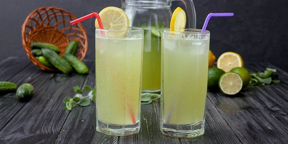 Как приготовить огуречный лимонад