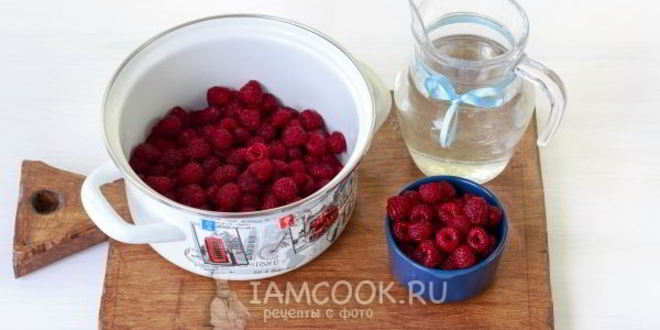 Рецепт малинового сиропа