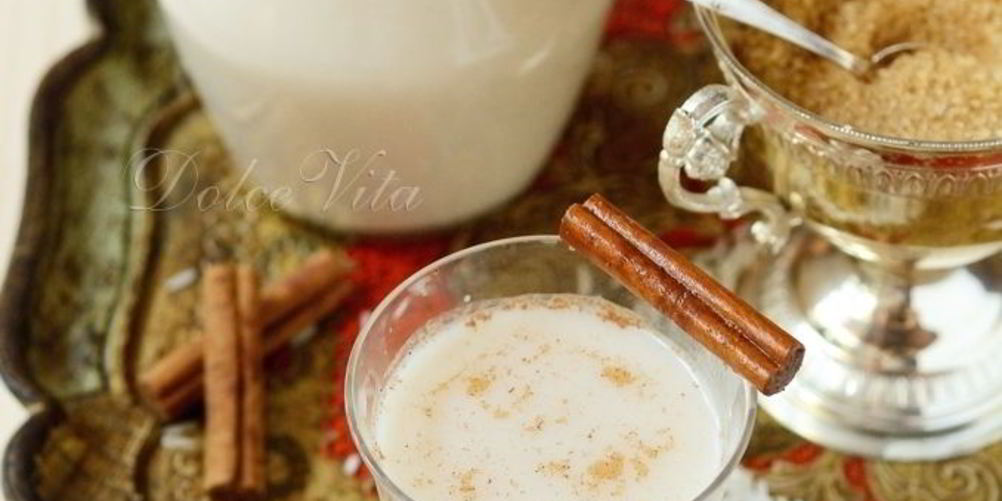 Как приготовить мексиканский напиток из риса и миндаля