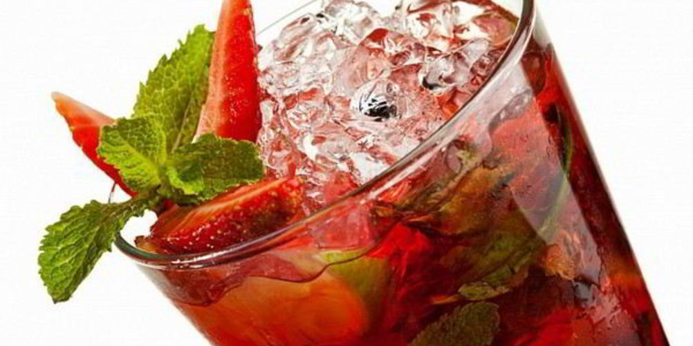 Как приготовить гранатовый мохито с лаймом