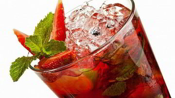 Рецепт Гранатового Мохито с лаймом