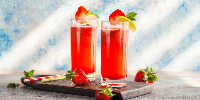 Рецепт клубничного мохито