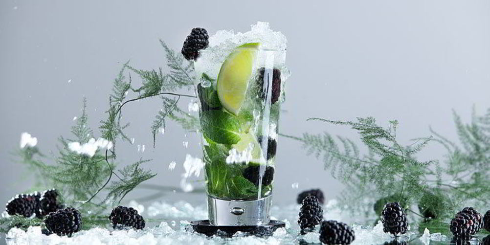 Как приготовить мохито ежевичный