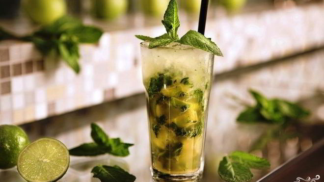 Рецепт Мохито с дыней и мятой