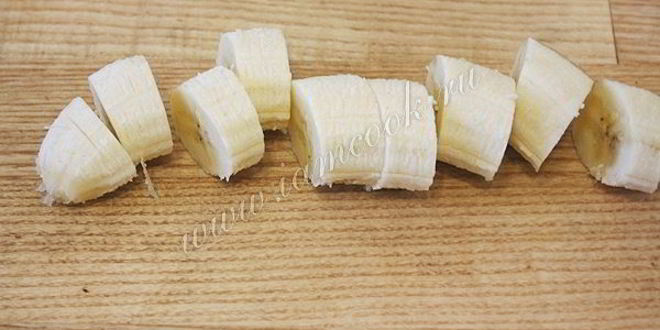 Рецепт молочного коктейля с бананом