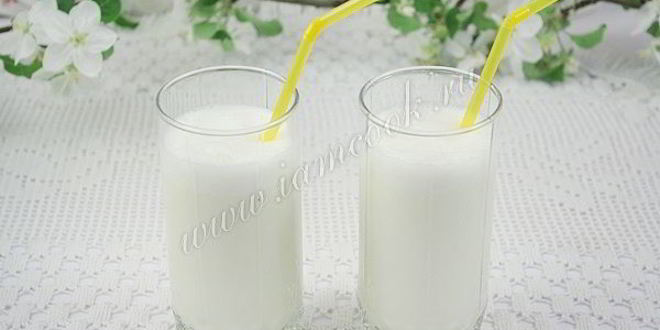 Рецепт молочного коктейля с мороженым