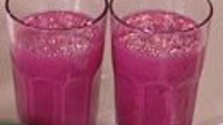 Рецепт Молочного коктейля со свеклой