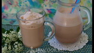 Рецепт Шоколадного молочного коктейля