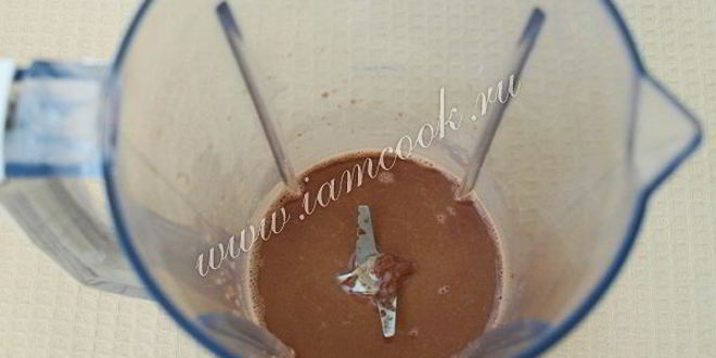 Рецепт шоколадного молочного коктейля