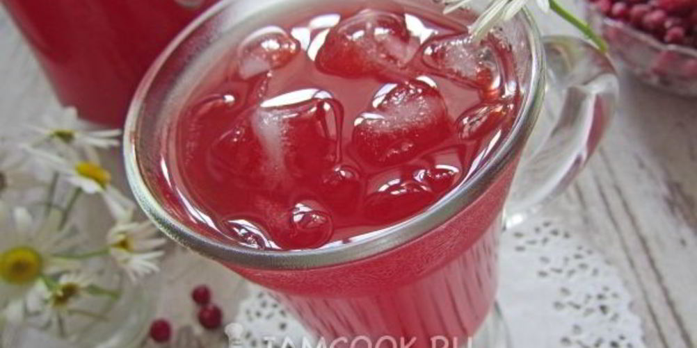 Как приготовить брусничный морс