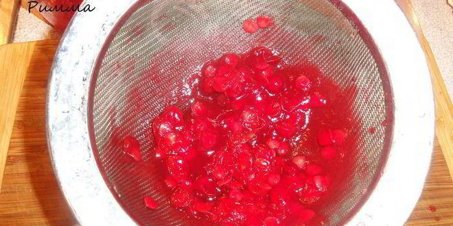 Рецепт калинового морса