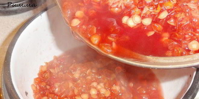 Рецепт калинового морса