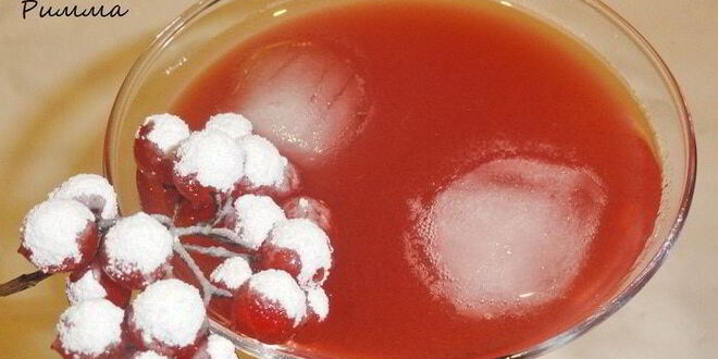 Рецепт калинового морса