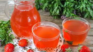 Рецепт Клубничного морса