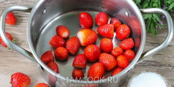 Рецепт клубничного морса