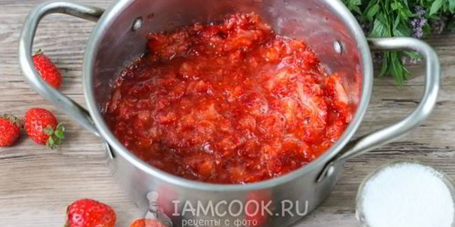Рецепт клубничного морса