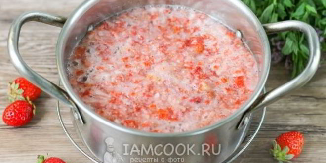 Рецепт клубничного морса