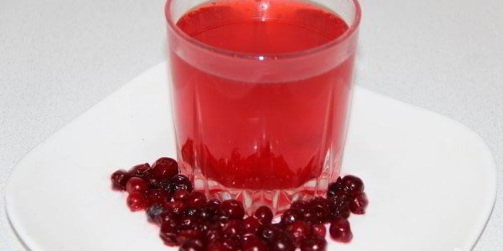 Как приготовить клюквенный морс из замороженной клюквы