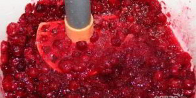 Рецепт клюквенного морса из замороженной клюквы