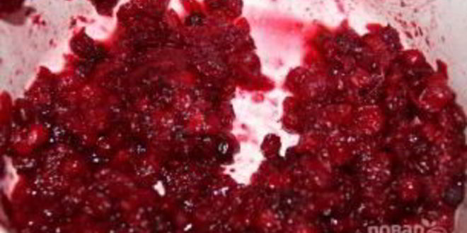 Рецепт клюквенного морса из замороженной клюквы