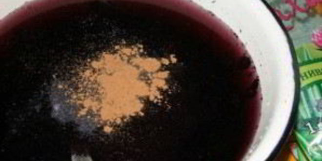 Рецепт морса из черники