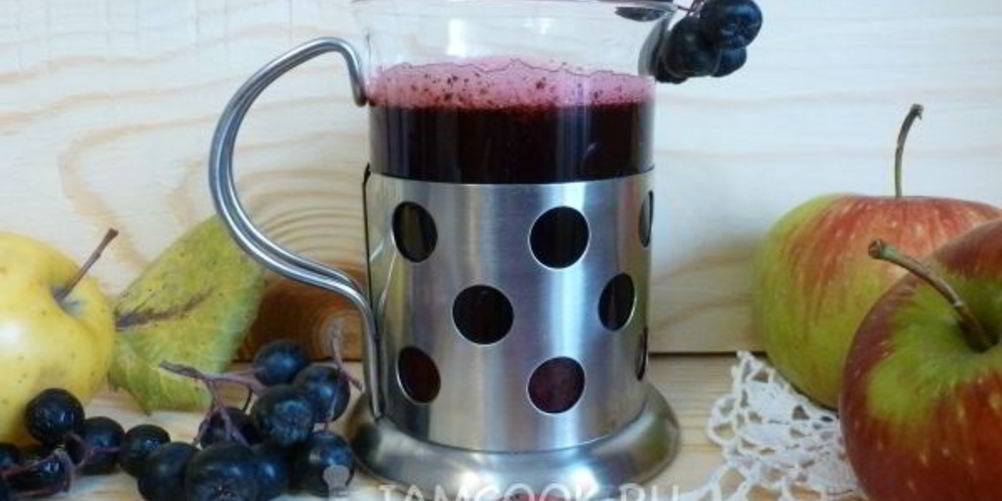 Как приготовить морс из черноплодной рябины