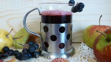 Рецепт Морса из черноплодной рябины