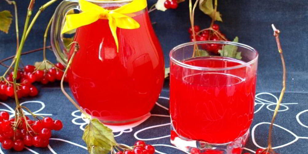 Как приготовить морс из калины