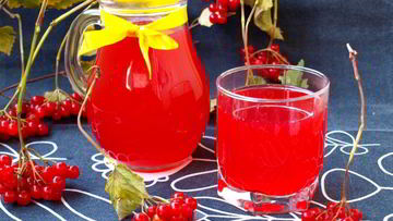 Рецепт Морса из калины