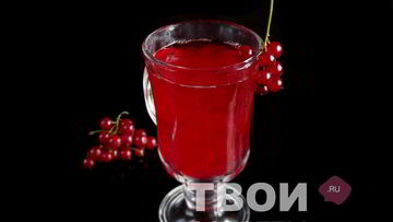 Рецепт Морса из красной смородины