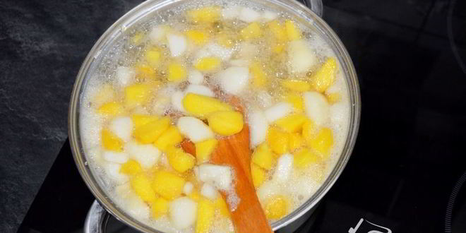 Рецепт персикового морса