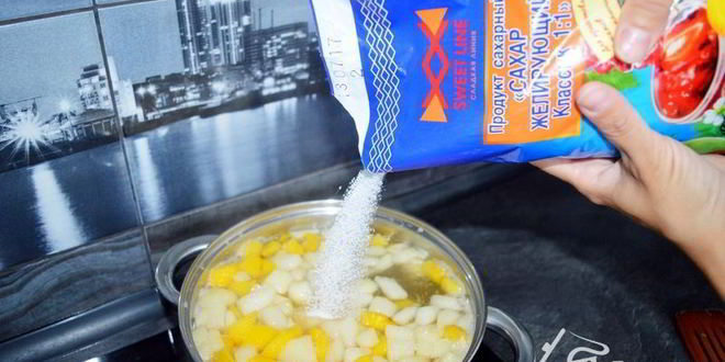 Рецепт персикового морса