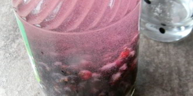 Рецепт наливки из черной смородины