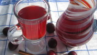 Рецепт Напитка сливового с корицей