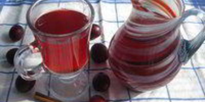 Рецепт напитка сливового с корицей