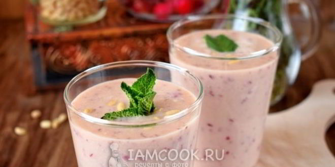 Рецепт протеинового коктейля с кедровой мукой