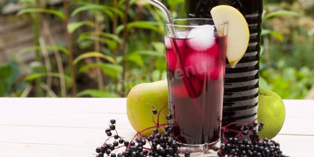 Как приготовить сироп из бузины и яблок