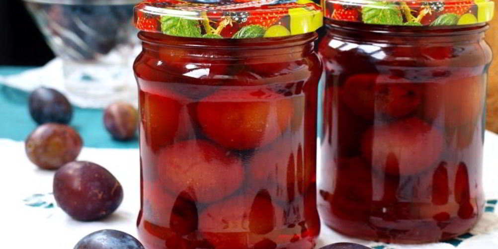 Как приготовить сливы в сиропе на зиму