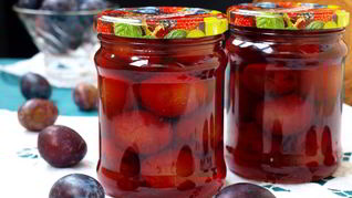Рецепт Слив в сиропе на зиму