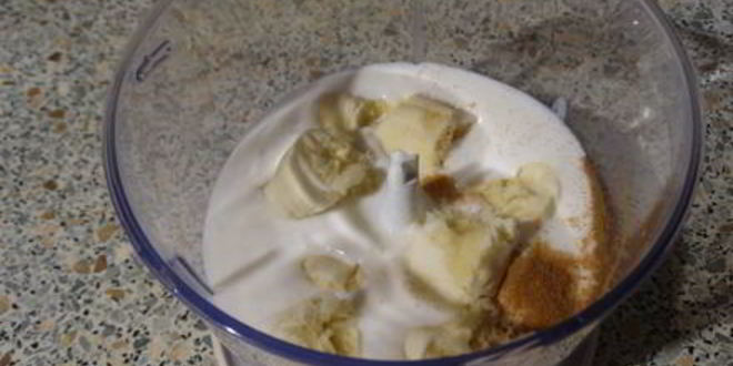 Рецепт бананова-кефирного смузи