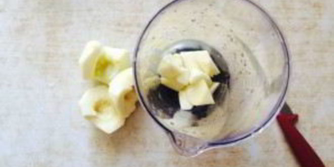 Рецепт бананова-яблочного смузи
