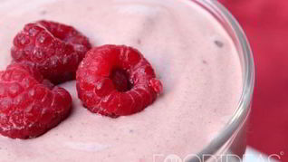Рецепт Малинова-бананового смузи