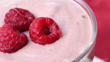 Рецепт Малинова-бананового смузи