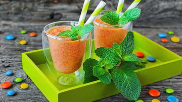 Рецепт Морковного смузи с маракуйей