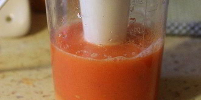 Рецепт овощного смузи