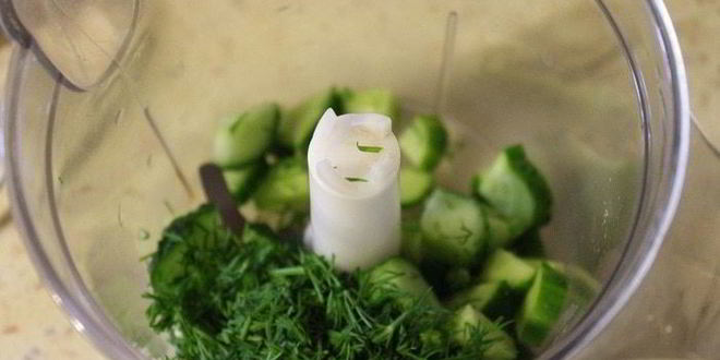 Рецепт овощного смузи