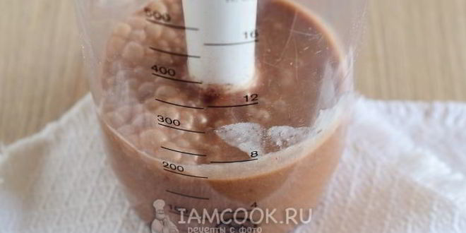 Рецепт шоколадного смузи с бананом и кокосовым молоком