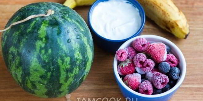 Рецепт смузей из арбуза