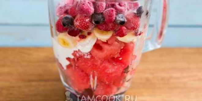 Рецепт смузей из арбуза