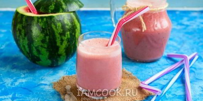 Рецепт смузей из арбуза
